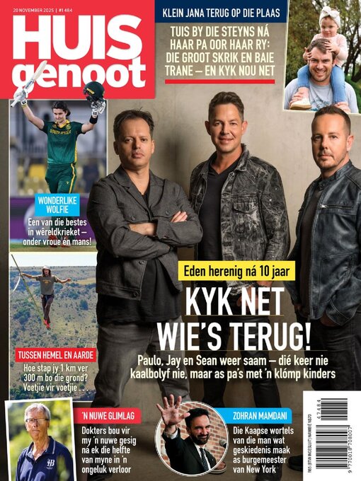 Title details for Huisgenoot by Media 24 Ltd - Available